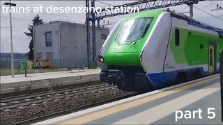 Trains At Desenzano Station part 4 I keep forgetting omfg [upl. by Yadrahc]