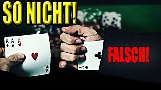 Betrügen beim POKER lernen und andere Kartenspiele  Kartentricks für Anfänger [upl. by Lias]