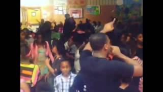 All The Way Turned Up At Greencastle Elementary School [upl. by Eltotsira]