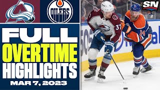 Colorado Avalanche at Edmonton Oilers  FULL Overtime Highlights  March 16 2024 [upl. by Wildon4]