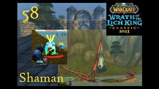 WoW Classic WotLK Shaman 58  Journey to Menethil Harbor [upl. by Paderna771]