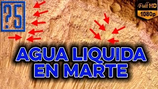 Agua Líquida en Marte Confirmación de Vida Extraterrestre cada vez más cercana 2015 [upl. by Ahsenik]