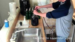 Making Wine from Welchs Grape Juice Concentrate 2 of 2 [upl. by Anev778]