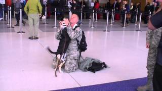 My Deployment Homecoming Surprise [upl. by Eelano434]