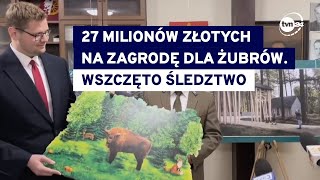 Zagroda żubrów pod lupą prokuratury Rusza śledztwo po reportażu TVN24 [upl. by Aihsas4]