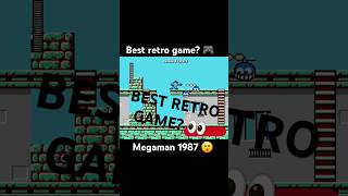 Best retro game Megaman 1987 retrogaming retrogames nostalgia 80s playstation megaman shorts [upl. by Siegler938]