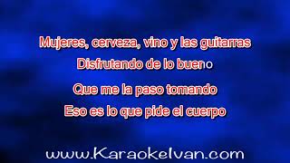 Los Pistones de Uriel Valdez  El Vago KARAOKE [upl. by Uphemia846]