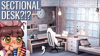 A very WHITE Bedroom for WHITNEY  ACNH Speed Build  Animal Crossing New Horizons HHP [upl. by Jade]