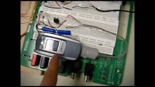 Wireless Energy Transfer WET Mobile Phone Prototype [upl. by Aihsram]