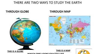 CLASS 5 CH 3 PART II STUDY EARTH THROUGH GLOBES AND MAPS [upl. by Jeri710]