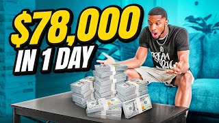 HOW I MADE 78000 IN 1 DAY  JEREMY CASH [upl. by Lemej]