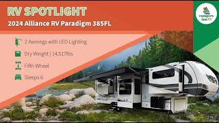 2024 Alliance RV Paradigm 385FL [upl. by Atinomar]