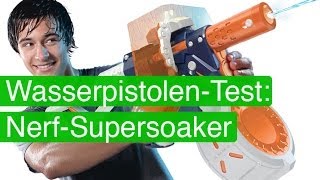 Nerf Supersoaker  Wasserpistolen im Test  SpieLamaSpezial [upl. by Portie]