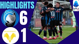 ATALANTAVERONA 61  EXTENDEND HIGHLIGHTS  SERIE A 202425 [upl. by Tsui]