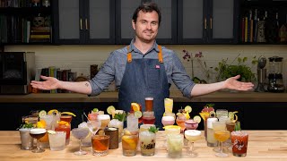 50 Cocktails you NEED to know How to be a better Bartender [upl. by Anikehs]