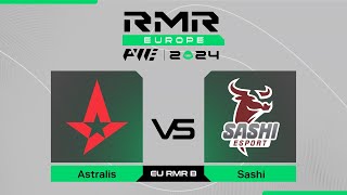 Astralis проти Sashi  PWE CS2 EU RMR B 2024 [upl. by Annodal757]