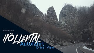 Höllental Autofahrt Himmelreich  Hinterzarten  4K 60P  Schwarzwald [upl. by Nishom705]