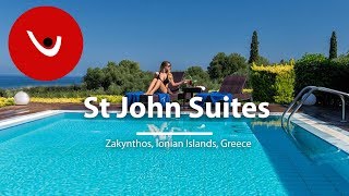 St John Suites to Rent in Zakynthos Greece  Unique Villas  uniquevillasgr [upl. by Drucill]