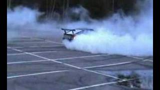 Porsche 928 supercharged burnout [upl. by Evangelina880]