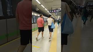 ✨youtubeshorts treddingsong travel bangalore metro travelingsong [upl. by Alliuqa538]