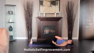 Hamstring Stretch Left  Beginners Hatha Yoga Workout 03 [upl. by Leruj]