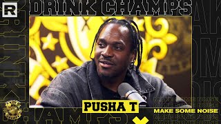 Pusha T On quotIts Almost Dryquot Drake Working W JAYZ Ye Pharrell amp More  Drink Champs [upl. by Toy479]