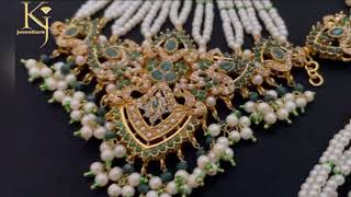 Bridal Jewellery  Hand Made  K Jewelers Online Order Now [upl. by Atinel]