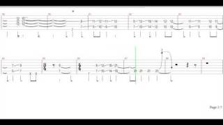 TOCAR CON GUITARRA HUMANS BEING VAN HALEN PLAY GUITAR TUTORIAL tablatura [upl. by Atibat]