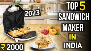 Top 5 Best sandwich maker in India 2023 ⚡best sandwich maker under 2000 in 2023 [upl. by Dalila]