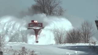 Plowing Snow on the Ontario Southland [upl. by Olenka]