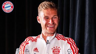 Joshua Kimmich on potential nicknames and family  FC Bayern Video Podcast [upl. by Berni211]