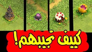 كيف تجيب اشجار نادرة وغريبة في كلاش اوف كلانس الحل الصحيح [upl. by Brelje]