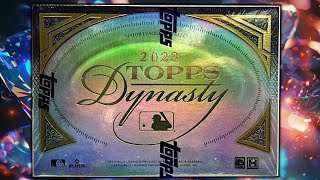 NEW RELEASE 2023 TOPPS DYNASTY BASEBALL CARDS MIXERS [upl. by Onaimad142]