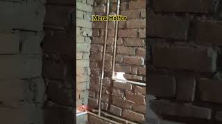 6months बाद मेराHelfer ll plumbing construction bathroom youtube shortvideo comedy labour [upl. by Enovad]