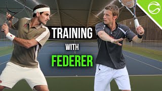 My Training with Roger Federer [upl. by Yslehc]