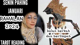 SENIN PAHING JANUARI 2024 weton wetonjawa tarotreading [upl. by Kiel]