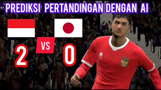 Indonesia vs japan Qualified world cup 2026 prediksi pertandingan [upl. by Elyrehc435]