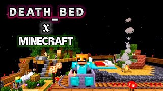 death bed x minecraft beauty peacefull edit minecraft 😇 [upl. by Barbra114]