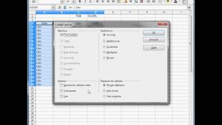 LibreOffice Calc  Comment supprimer des lignes vides dans une plage [upl. by Salsbury992]