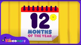 MONTHS OF THE YEAR  The Kiboomers PRESCHOOL SONGS amp NURSERY RHYMES FOR LEARNING shorts kidssongs [upl. by Stav883]