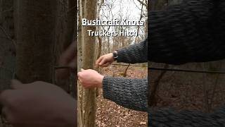 Bushcraft KnotsThe Truckers Hitch knots [upl. by Neelhtakyram]