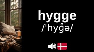 Comment bien prononcer hygge [upl. by Ykcub]