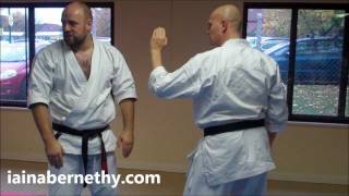 Practical Kata Bunkai Shuto amp Nukite Training Drill [upl. by Ruford]