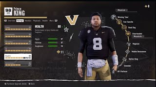 Road To Glory 99 OVR Glitch College Football 25 [upl. by Novick]