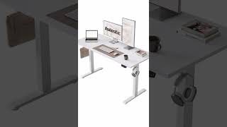 THE BEST ELECTRIC STANDING DESK  AMAZON FINDS [upl. by Shanley]