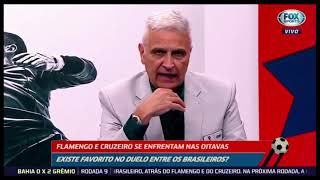 Fox Sports Radio Flamengo x Cruzeiro Sormani indica favorito para o confronto na Libertadores [upl. by Muller]