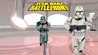 STAR WARS Battlefront 2004  Kamino  CLONES vs EMPIRE  Post Clone Wars Era [upl. by Katha]