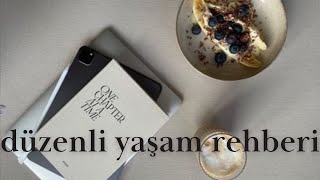 düzenli yaşam rehberi [upl. by Dao]