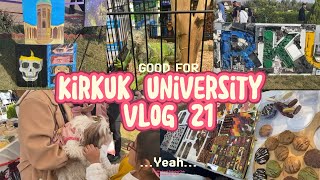 فلوق يوم الجامعة بجامعة كركوك الذكرى 21  Kirkuk university vlog 21 [upl. by Eenel718]