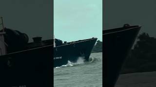 Double Skin 803 ATB vessel foryou shipengine viralvideo boat ship tugboat shipping waterc [upl. by Ydnak]